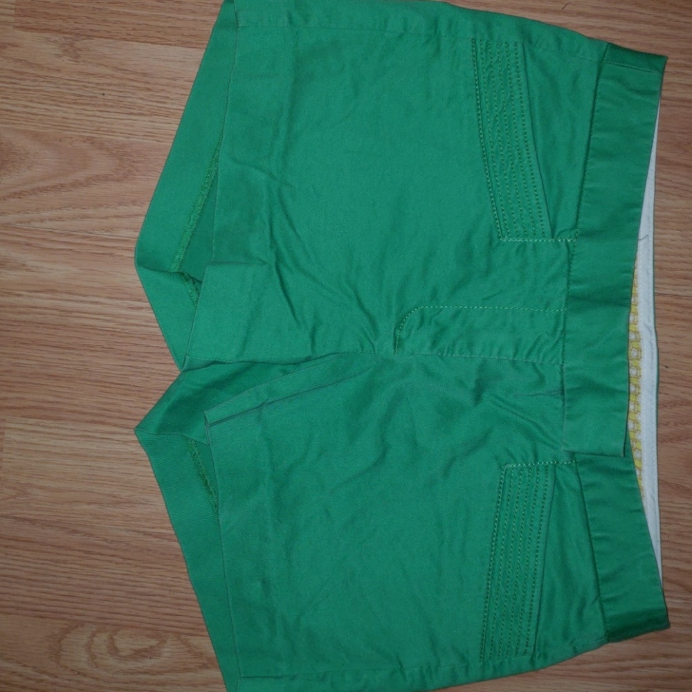 Green J. Crew shorts